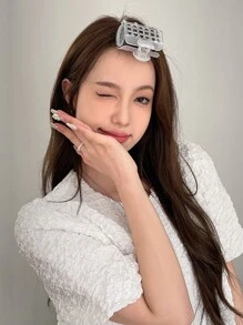 DAZY 自黏式便攜式捲髮器 - 3 件 - 淺藍色 - 查看 8