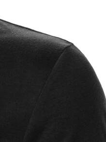 Manfinity Homme Áo thun nam vừa vặn cổ tròn tay ngắn Colorblock Đơn giản mùa hè Polyester - Nhiều màu - Xem 4