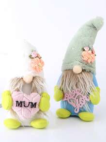 1pc Mother's Day Random Gonk Decoration - Multicolor - View 1