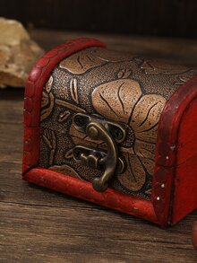 1pc Flower Detail Vintage Design Decoration Craft - Multicolor - View 2