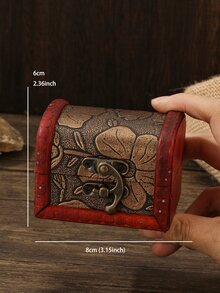 1pc Flower Detail Vintage Design Decoration Craft - Multicolor - View 3