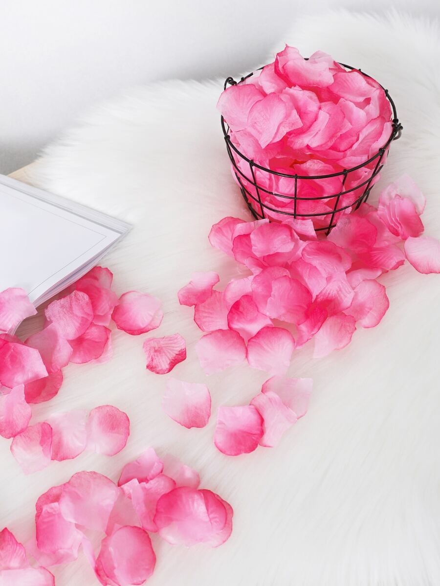 500入組人造花瓣投擲裝飾 - 彩色 - 查看 1