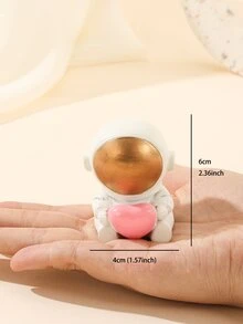 1pc Astronaut Design Decoration Craft - Multicolor - View 3