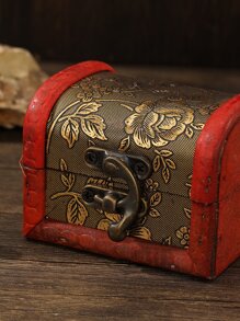 1pc Flower Detail Vintage Design Decoration Craft - Multicolor - View 2