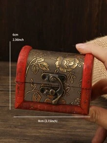 1pc Flower Detail Vintage Design Decoration Craft - Multicolor - View 3