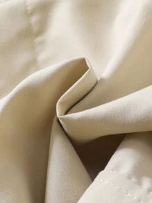 SHEIN Girls Flap Pocket Side Cargo Trousers - Apricot - View 7