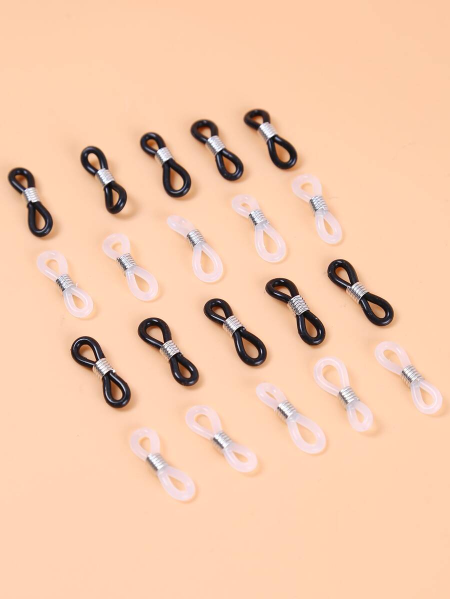 20 cái Phụ kiện Trang sức Tự làm - Đen và trắng - Xem 1