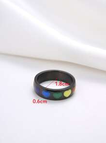 男士愛心圖案戒指