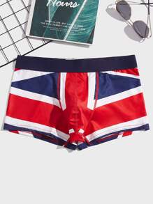Hombres Calzoncillos boxer bandera británica con estampado - Multicolor - Ver 1