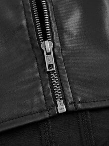 SHEIN ICON Women Summer Solid Color Slim Fit Strapless Top - Black - View 3