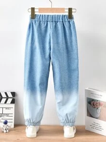 SHEIN Young Boy Cute Casual Outfits For Spring/Summer/Autumn - Blue - View 2