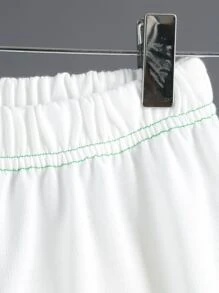 Boys Letter Graphic Two Tone Tee & Shorts - Multicolor - View 4