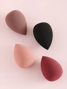 4PCS Makeup Sponge, Suitable For Cream & Powder Concealer, Loose Powder Makeup Applicator