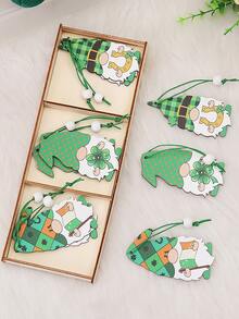 9 piezas Colgante de pared gnomo al azar - Multicolor - Ver 4