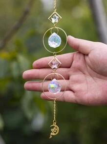 1pc Crystal Decor Wall Hanging - Multicolor - View 2