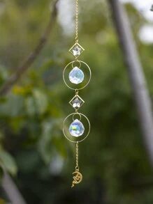 1pc Crystal Decor Wall Hanging - Multicolor - View 3