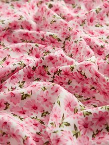 Soleia Đầm Lộ Lưng Chia Họa tiết hoa Boho - Nhiều màu - Xem 5