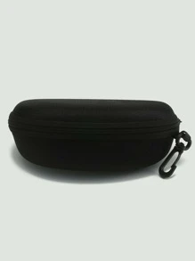 Solid Glasses Case For Cycling Riding,School Glasses Accessories For Women - Black - View 1