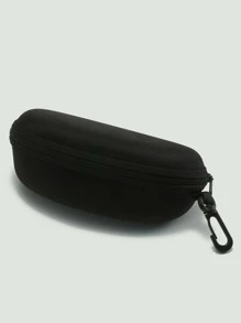 Solid Glasses Case For Cycling Riding,School Glasses Accessories For Women - Black - View 3