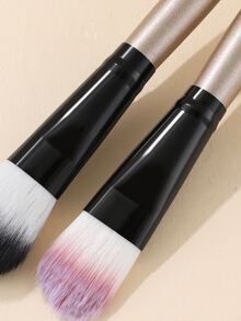 22pcs Makeup Brush Set,Brush Set,Makeup Brush Kit,Make Up Brush Set,Make Up Set Complete,Makeup Brush Set,Complete Makeup Kit,Brush Kit,Brushes Makeup Set,Makeup Gift Set - Coffee Brown - View 4