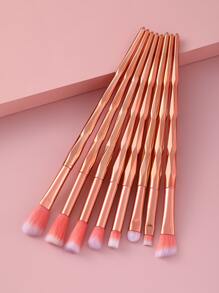 8pcs Makeup Brush Set,Brush Set,Makeup Brush Kit,Make Up Brush Set,Make Up Set Complete,Makeup Brush Set,Complete Makeup Kit,Brush Kit,Brushes Makeup Set,Makeup Gift Set,Set - Rose Gold - View 1