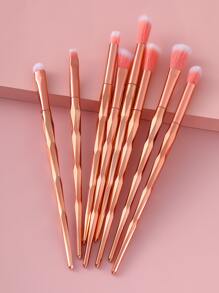 8pcs Makeup Brush Set,Brush Set,Makeup Brush Kit,Make Up Brush Set,Make Up Set Complete,Makeup Brush Set,Complete Makeup Kit,Brush Kit,Brushes Makeup Set,Makeup Gift Set,Set - Rose Gold - View 2