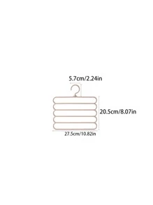 1 pièce Cintre de pantalon multifonction de couleur aléatoire - Multicolore - Voir 2