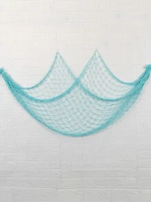 1 pieza Colgante de pared con abertura de pez red - verde menta - Ver 1