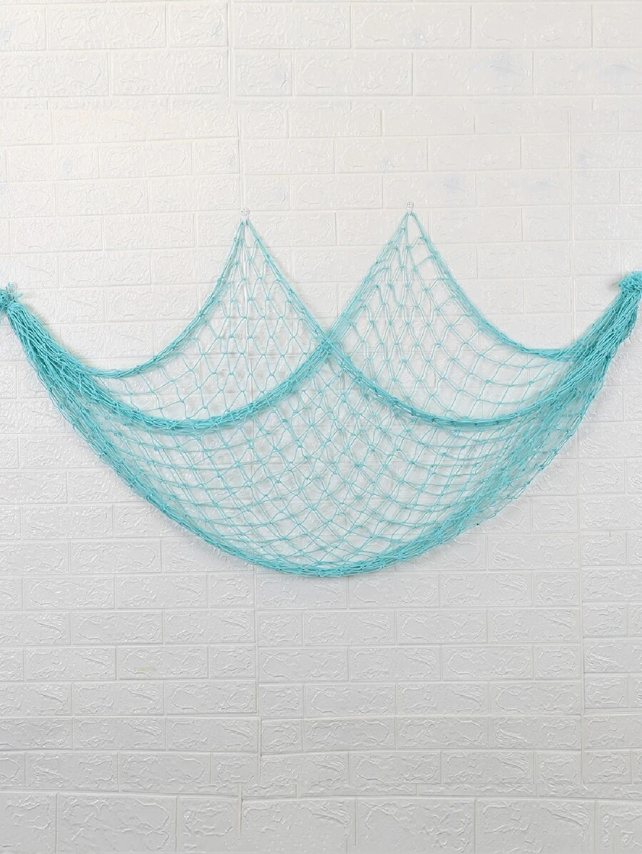 1 pieza Colgante de pared con abertura de pez red - verde menta - Ver 1