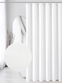 1 Đồng Màu Trắng Tắm, Polyester Chống Thấm Nước Bền Tắm Cho Phòng Tắm - trắng - Xem 5