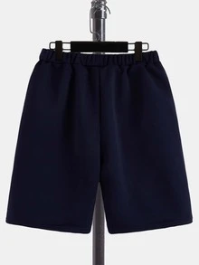 SHEIN Boys Slogan Graphic Tee & Shorts - Multicolor - View 6