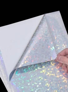 5pcs Random Pattern Laser Copy Paper - Multicolor - View 4