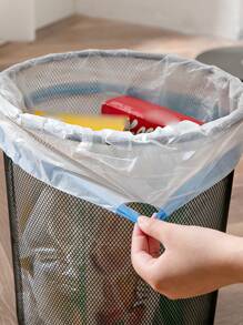 3卷/1卷收口式垃圾袋,適用於小型廚房、浴室、臥室,超強實力、無香味、15件裝,垃圾袋 - 白色 - 查看 8