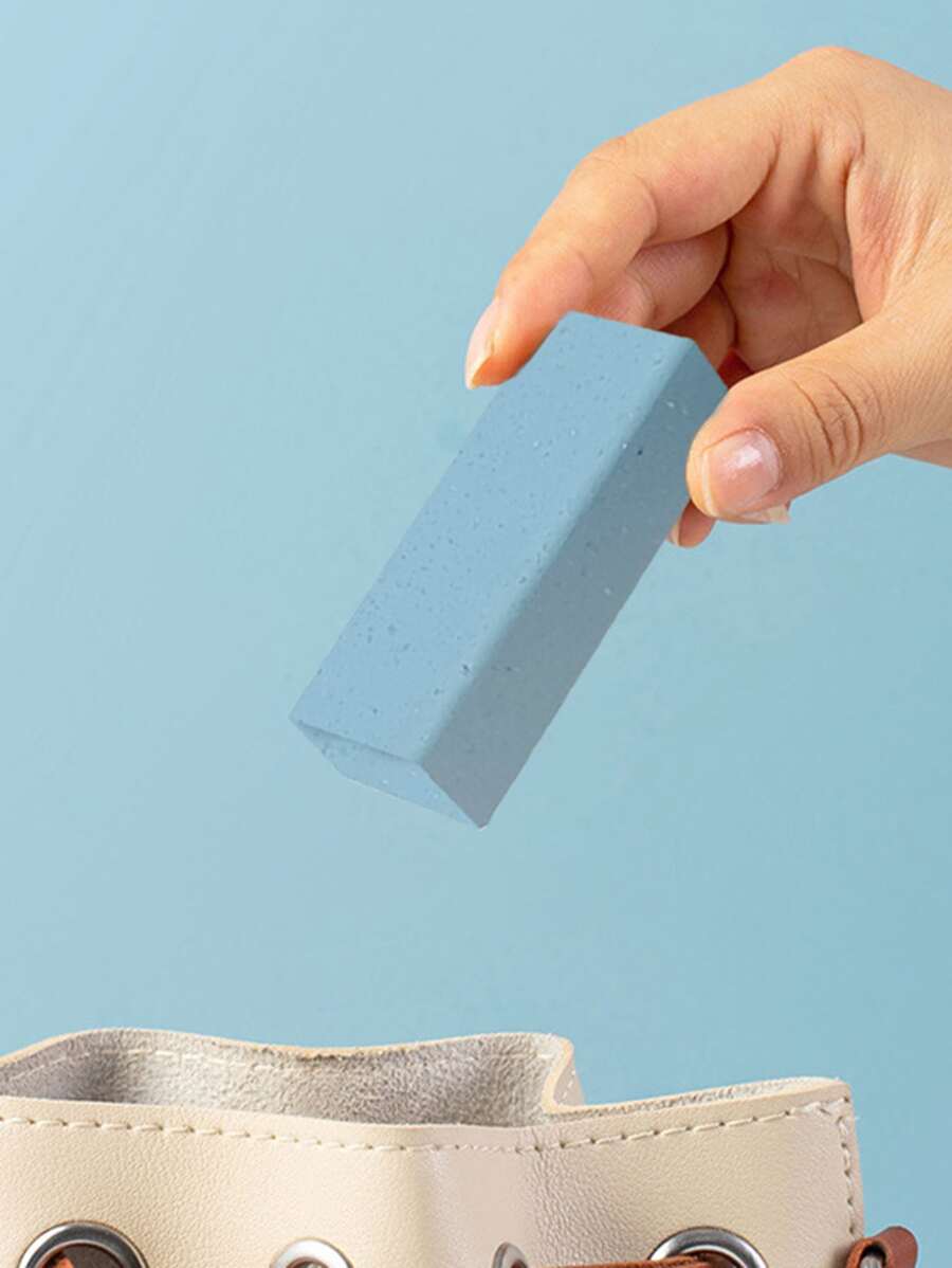 1pc Solid Cleaning Eraser - Blue - View 1