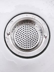 1pc Stainless Steel Sink Filter - Silver - View 4