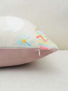 1 cái Vỏ Gối In Hình Thỏ Phục Sinh & Trứng Mà Không Cần Chất Độn - Nhiều màu - Xem 4