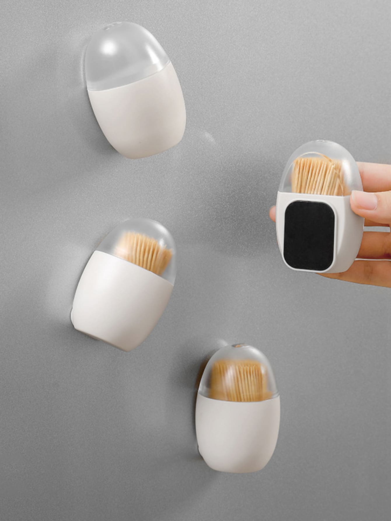 1pc Magnetic Toothpick Holder - Multicolor - View 1