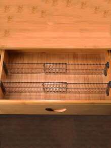 1set Box Pack Drawer Clothing Partition  Decorations   Autumn Decor Festival Decor Room Decor Home Decor Fall Decor Bedroom Decor - Grey - View 4