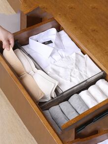 1set Box Pack Drawer Clothing Partition  Decorations   Autumn Decor Festival Decor Room Decor Home Decor Fall Decor Bedroom Decor - Grey - View 5