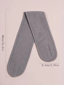 1 băng đô tắm màu trơn - Xám - Xem 3