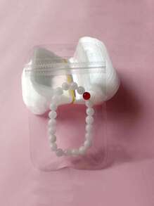 50pcs Clear Jewelry Storage Bag - Clear - View 1