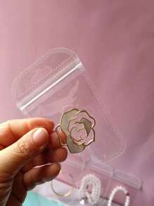 50pcs Clear Jewelry Storage Bag - Clear - View 3