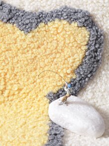 1 pieza Alfombra de baño con estampado de dibujos animados