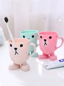 1pc Cartoon Graphic Random Gargle Cup - Multicolor - View 1