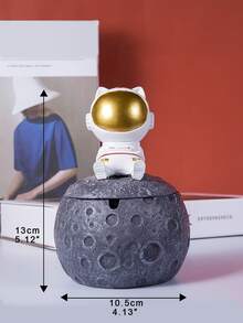 1pc Astronaut Decor Ashtray - Multicolor - View 2
