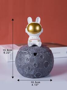 1pc Astronaut Decor Ashtray - Multicolor - View 2