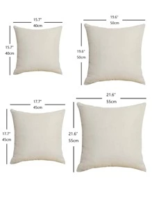 1入組大理石圖案裝飾抱枕套現代絨布靠墊套適用於客廳家居裝飾四季皆宜 - 彩色 - 查看 5