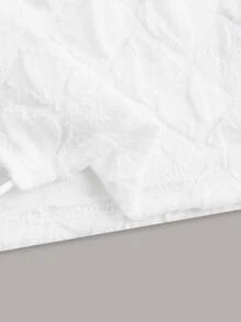 SHEIN ICON Cut Out Tube Top - White - View 4