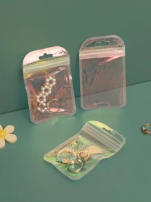 50pcs Holographic Jewelry Storage Bag - Multicolor - View 3