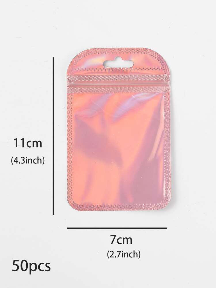 50pcs Holographic Jewelry Storage Bag - Multicolor - View 5